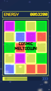 By total coincident, "Cosmic Meltdown" is the term Brian used to describe what was happening to me while I was playing 1001 Spikes.